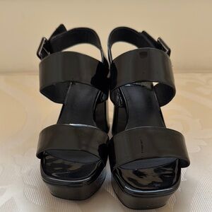 Size 8 Brand New Jeffrey Campbell Black Platform Sandal - Ammaly